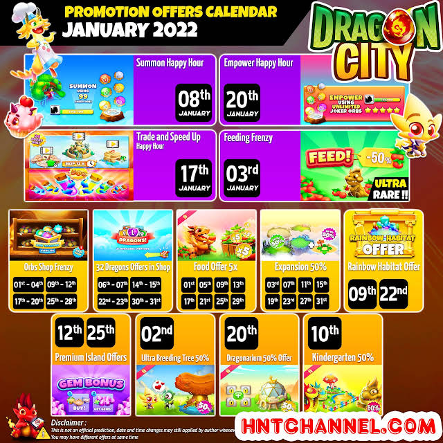 even dragon city january 2022 hnt channel pro